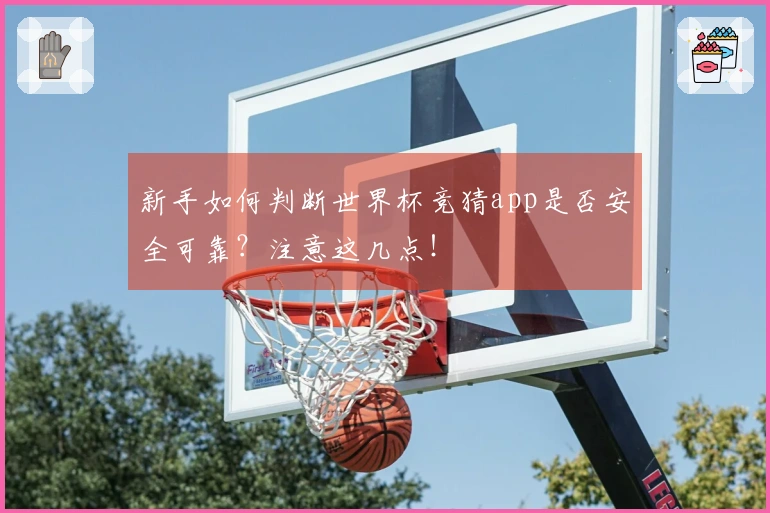 新手如何判断世界杯竞猜app是否安全可靠？注意这几点！